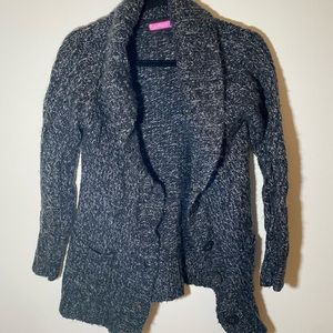 Black & white cardigan